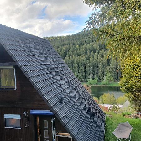 Haus Adler - Komplettes Ferienhaus Am Badesee Erzgrube ภายนอก รูปภาพ