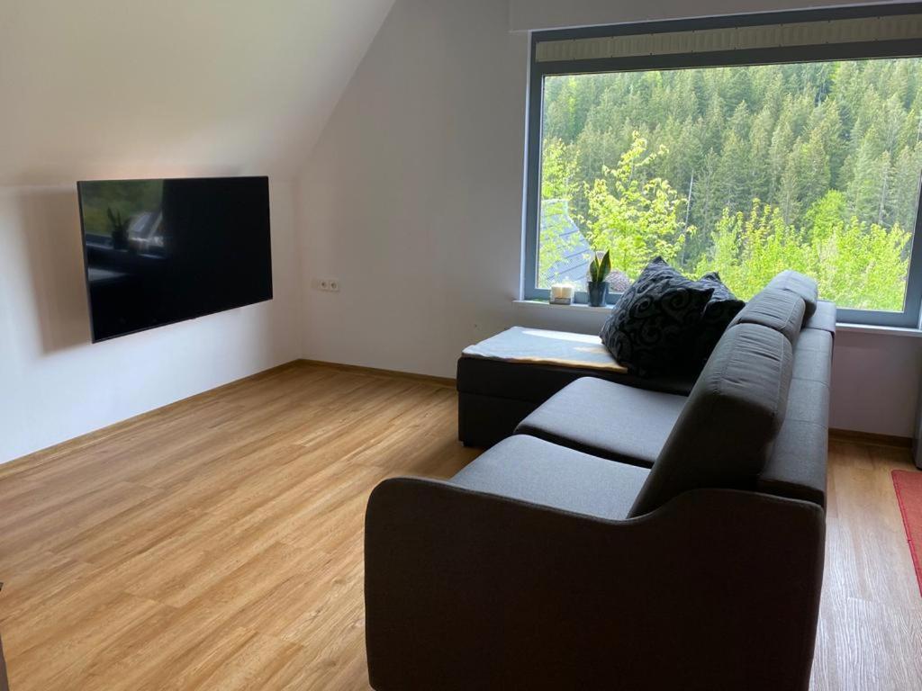 Haus Adler - Komplettes Ferienhaus Am Badesee Erzgrube ภายนอก รูปภาพ