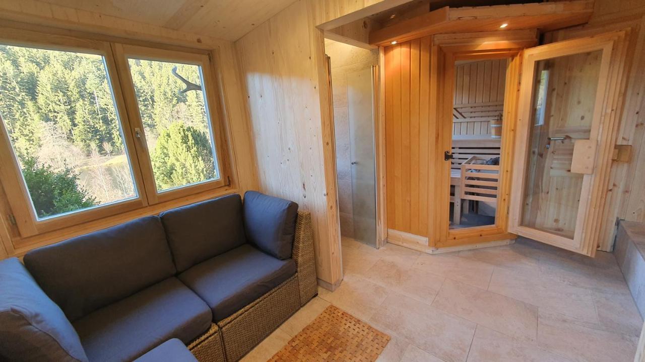 Haus Adler - Komplettes Ferienhaus Am Badesee Erzgrube ภายนอก รูปภาพ